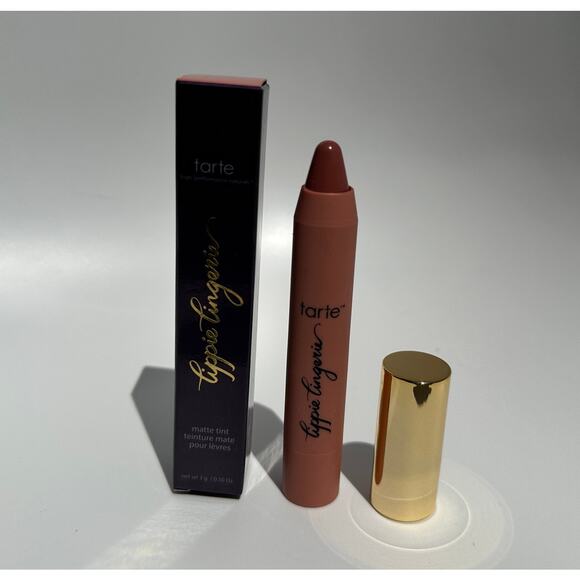 Tarte Lippie Lingerie Exposed Matte Lipsurgence Tint Lipstick NIB 3g 0.1 oz Rare - Picture 2 of 10